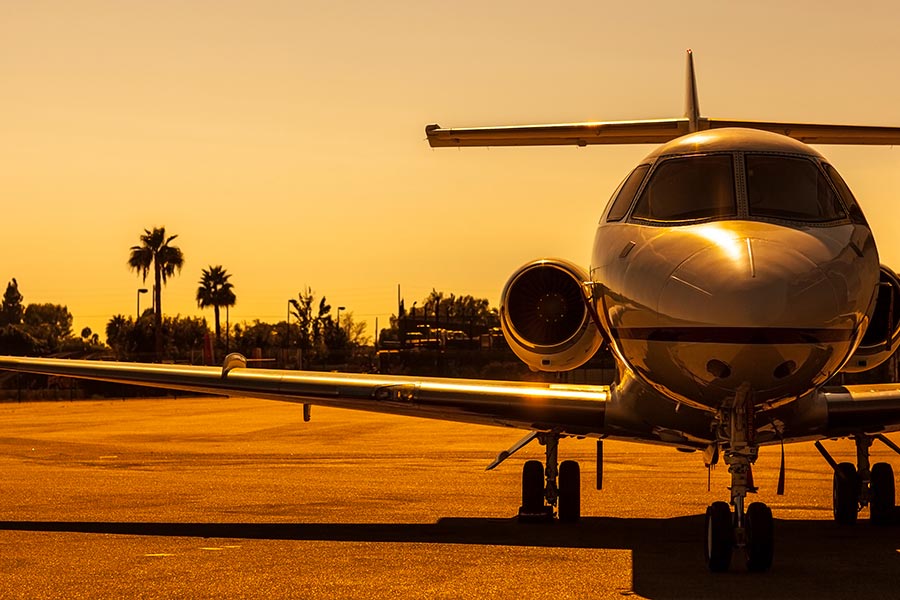 Jet Charters to Los Angeles