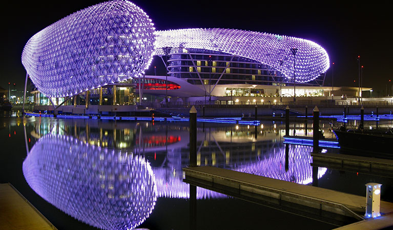 Yas Marina Hotel - Abu Dhabi Grand Prix Jet Charter