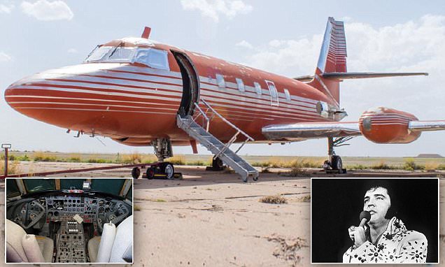 Elvis Presley’s Vintage Jetstar for Sale in New Mexico