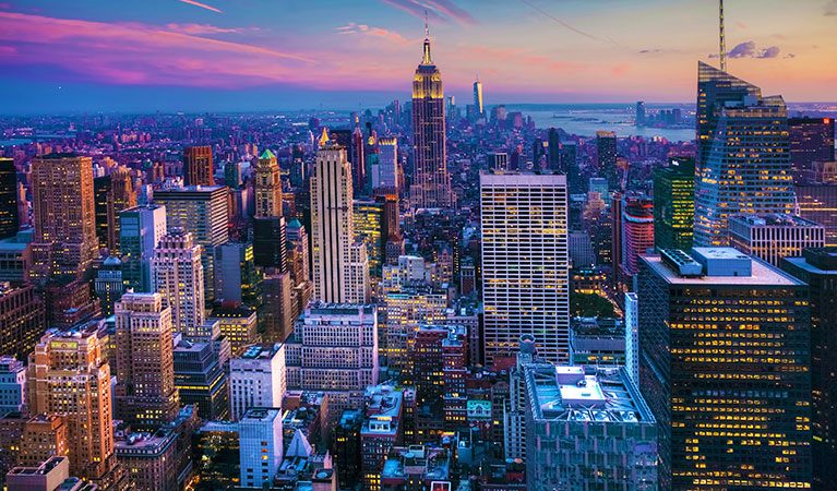 Jet Charters to New York City, New York